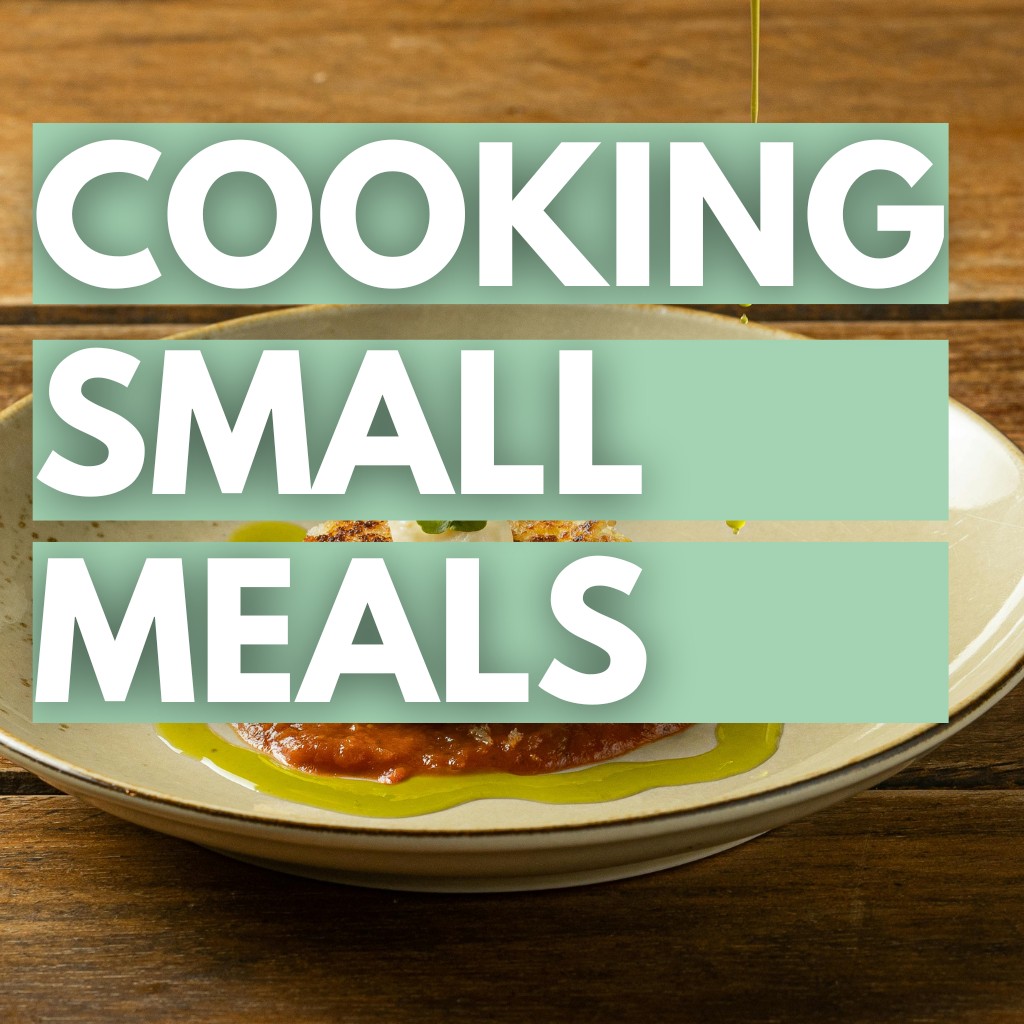 Small Meals for One or Two workshop
